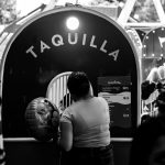 Black and white photo of a ticket booth in a Guatemalan amusement park. — A World of Experiences Awaits: Visit Our Ticket Win